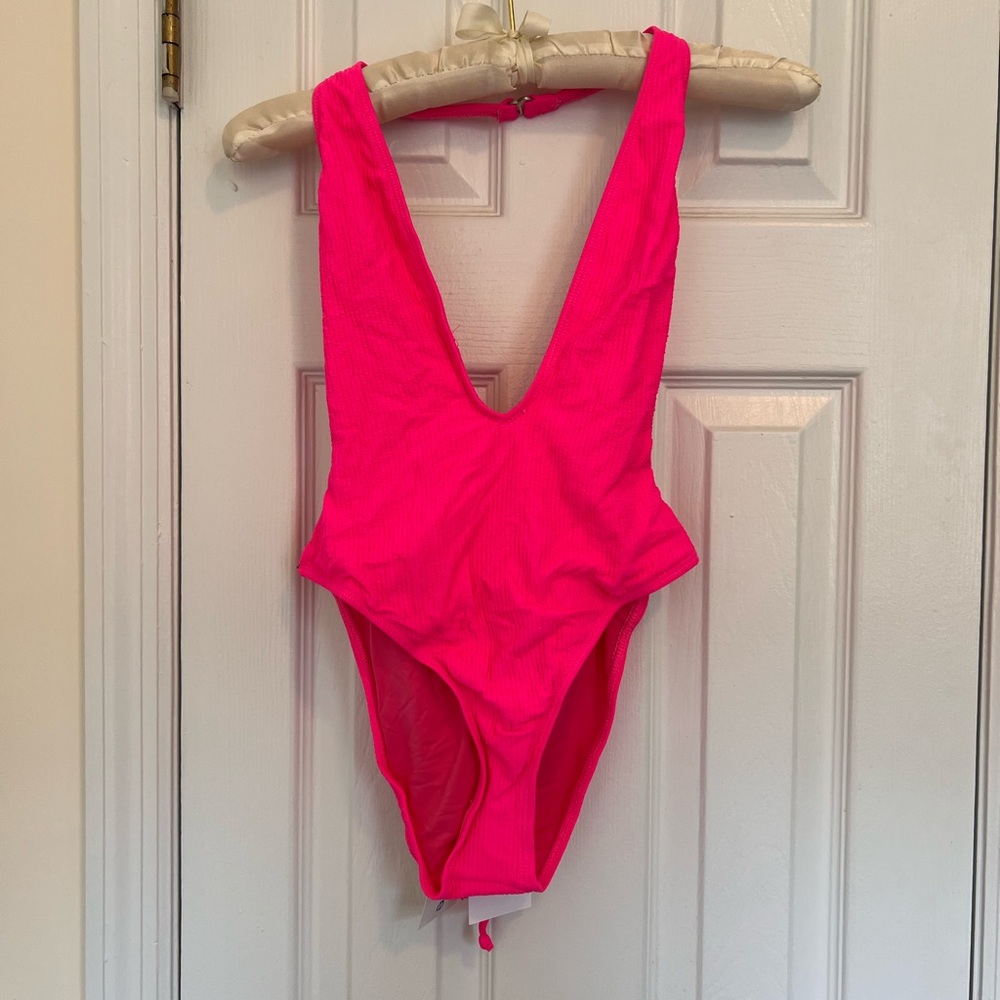NWT Barbie pink Dippin Daisys Cheryl one-piece